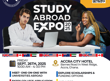 STUDY ABROAD EXPo 2025 official sizable