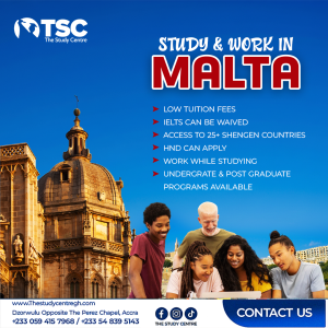 STUDY AND WORK IN MALTA